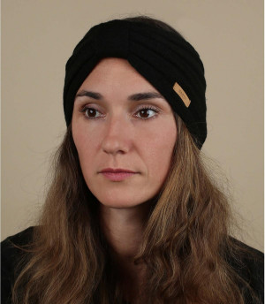 cinta negro nudo Zitoun Headband black